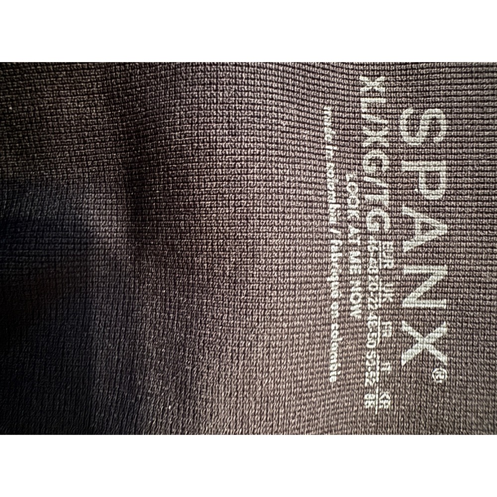 Spanx Look At Me Now Leggings XL Black Seamless High Waisted Athleisure - Picture 2 of 3